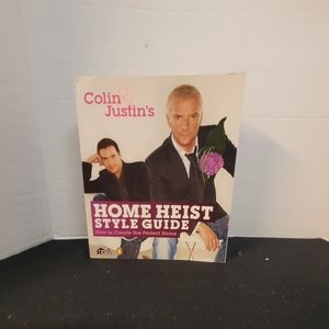 Rare HGTV Colin and Justin autographed signed home design book